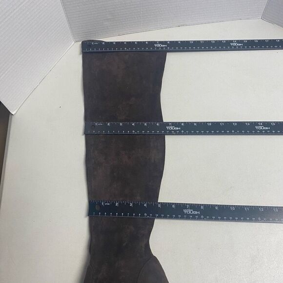 SHOEDAZZLE Ysabel Women’s Heeled Boot Coffee Brown Size 8 New With Box - Picture 8 of 10